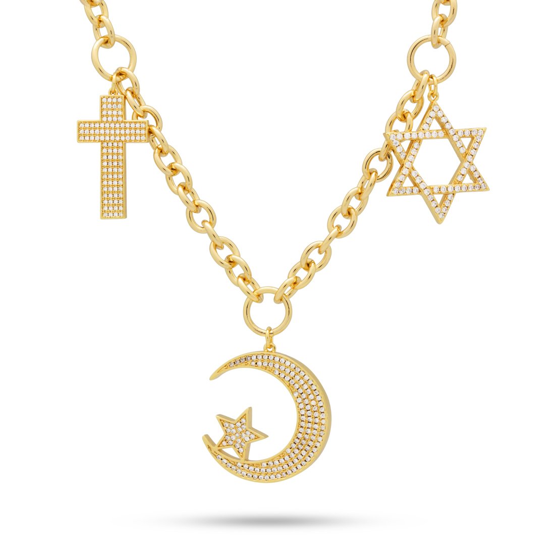 Unity Chain of Abraham Necklace in by King Ice