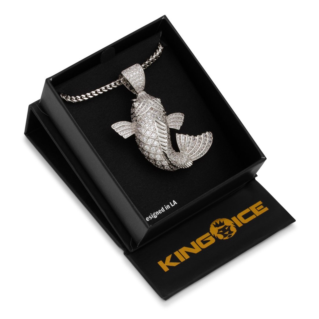 Utsurimono Koi Fish Necklace in by King Ice