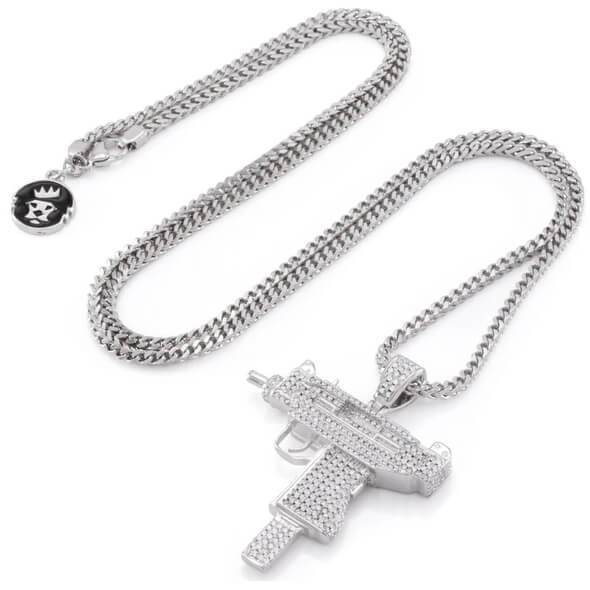 Uzi Necklace in by King Ice