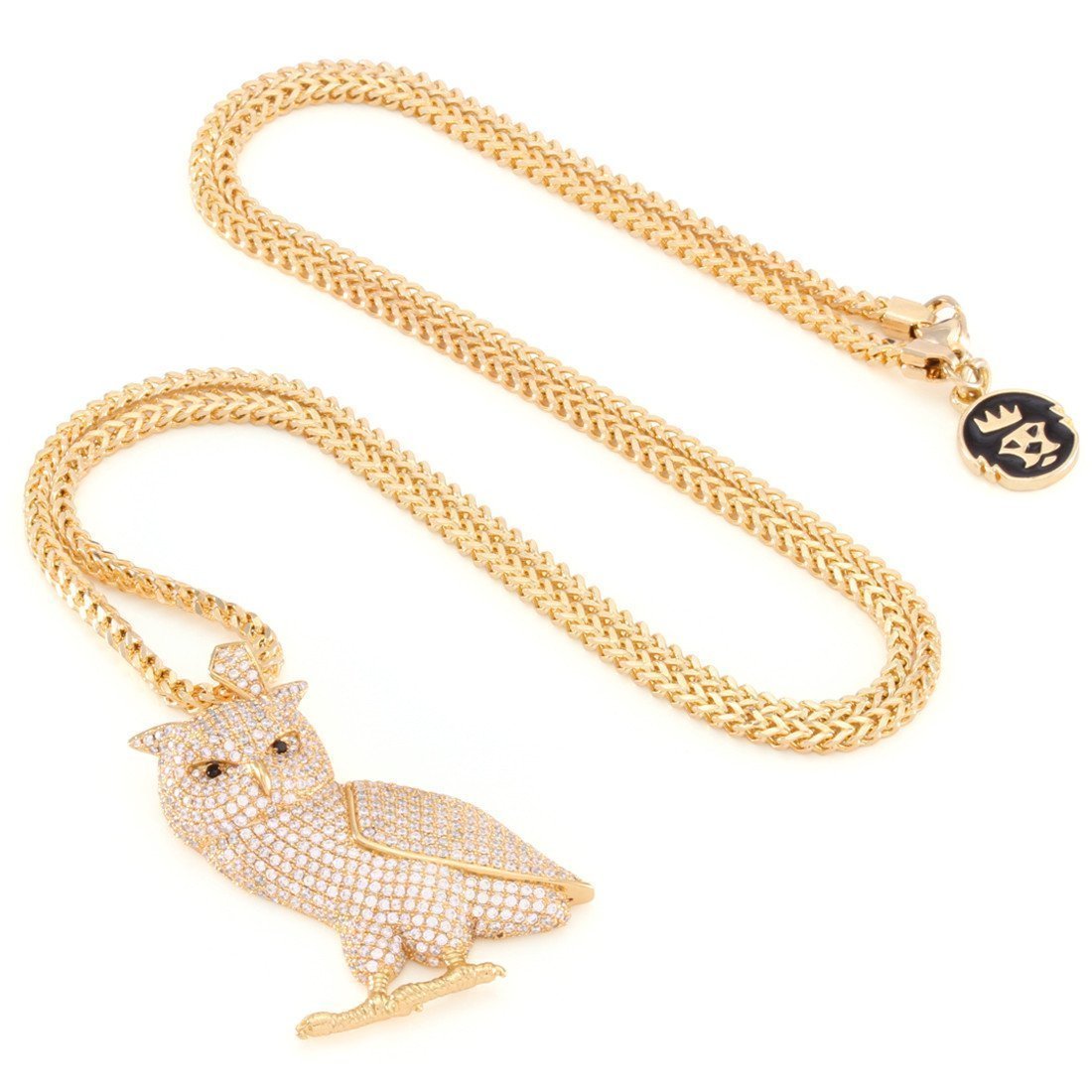 Wise Owl Necklace in by King Ice