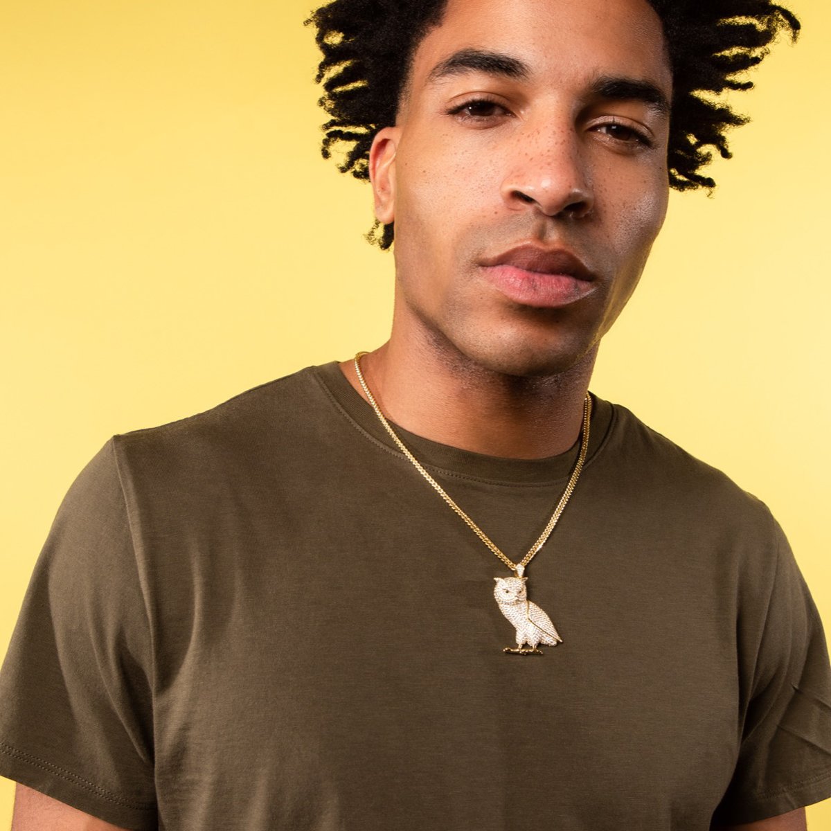 Wise Owl Necklace in by King Ice