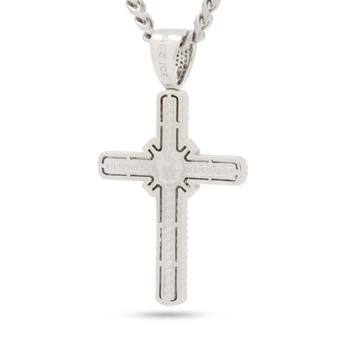 Wrapped Cross Necklace in by King Ice