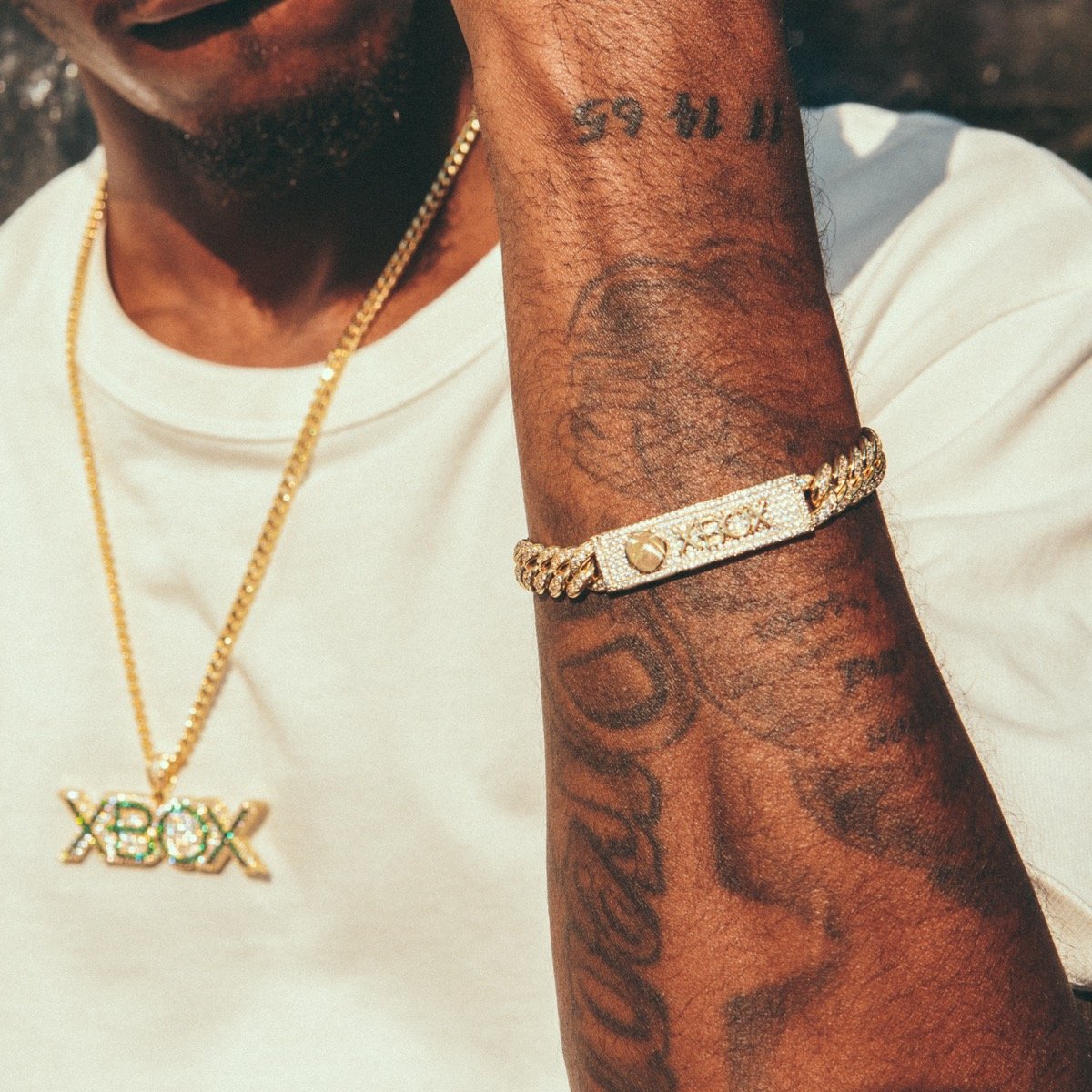 Xbox x King Ice - 10mm Xbox ID Bracelet in by King Ice