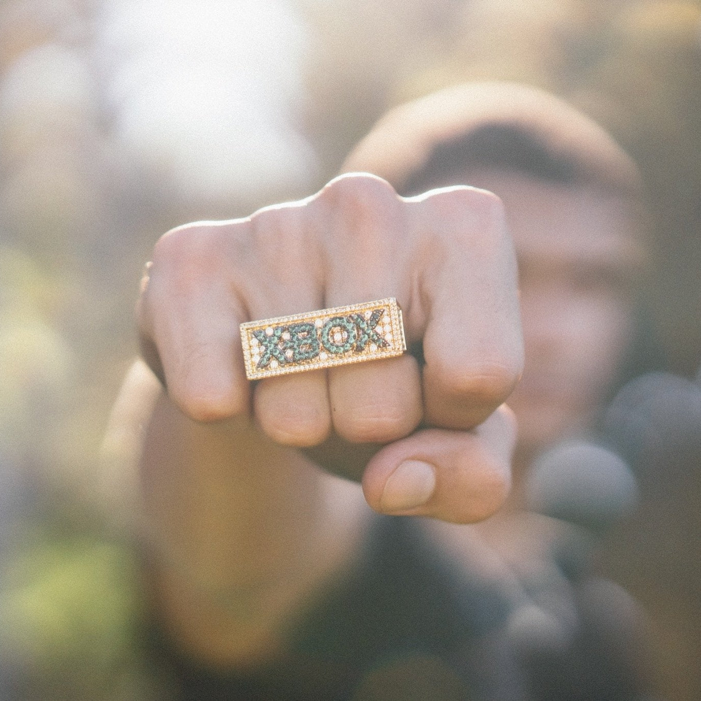 Xbox x King Ice - Xbox Two-Finger Ring in by King Ice