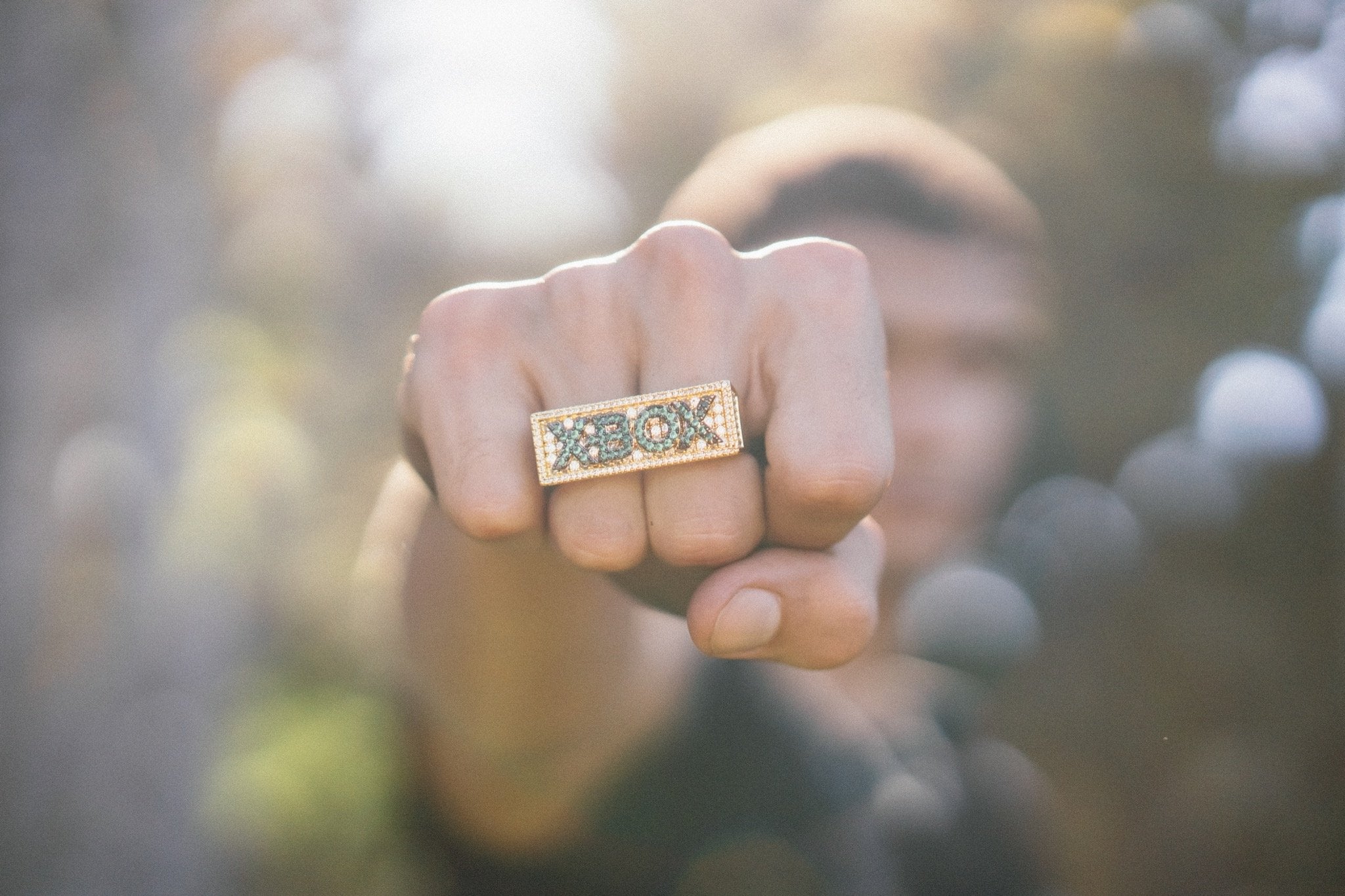 Xbox x King Ice - Xbox Two-Finger Ring in by King Ice