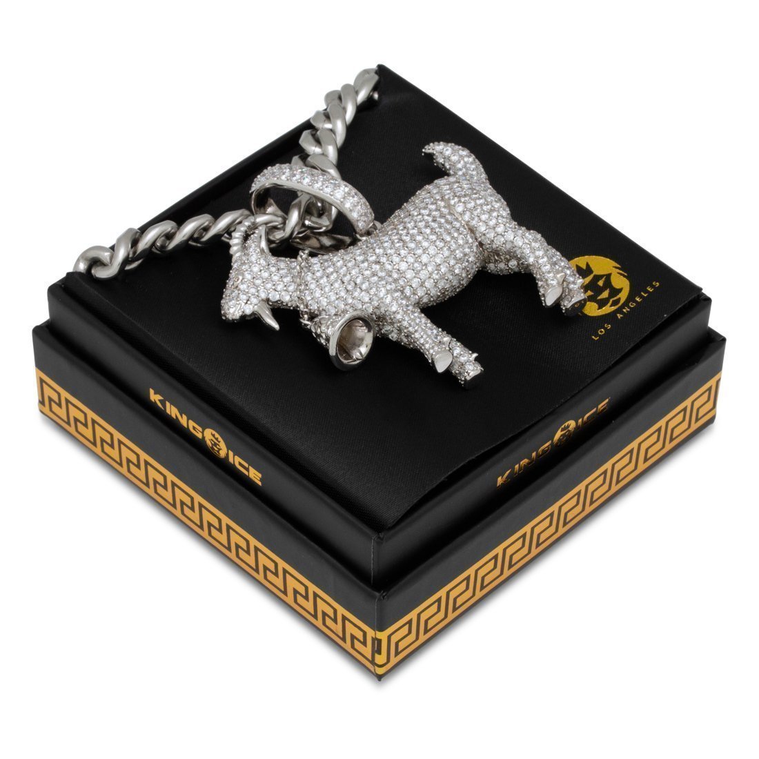 XL GOAT Necklace in by King Ice