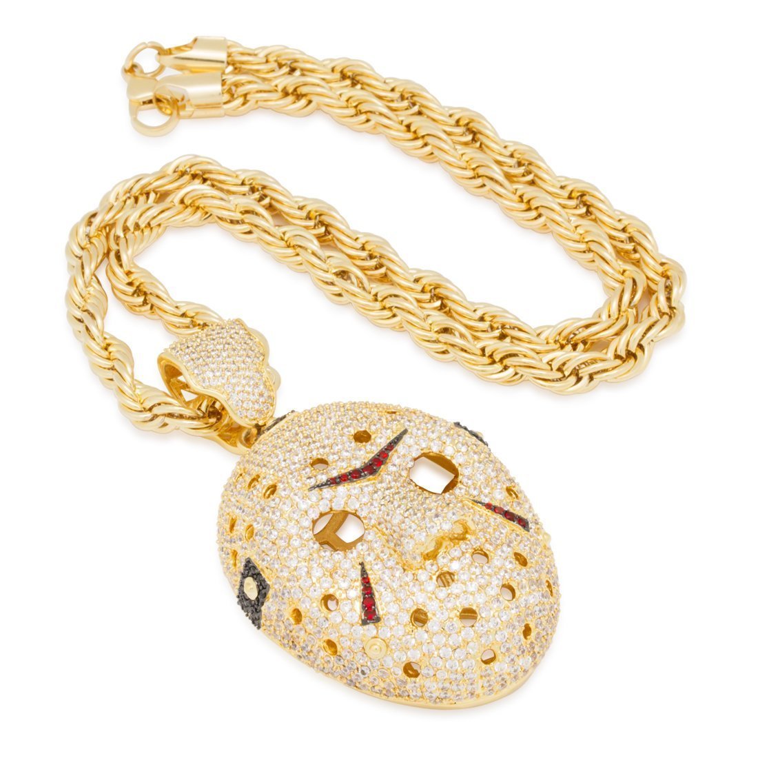 XL Hockey Mask Necklace in by King Ice