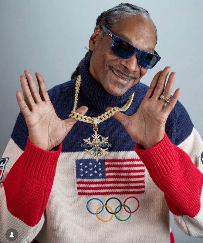 🇮🇹 Snoop Dogg x King Ice: Olympic Necklace Drop for Italy 2026