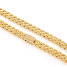12mm Filigree Chain  in  14K Gold / 20" / Gold Plated by King Ice