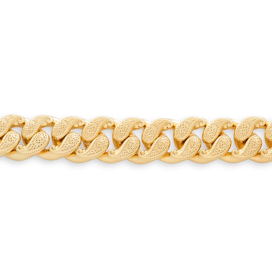 12mm Filigree Chain  in  by King Ice