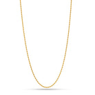 Gold Plated / 14K Gold / 20" 3mm Rope Chain