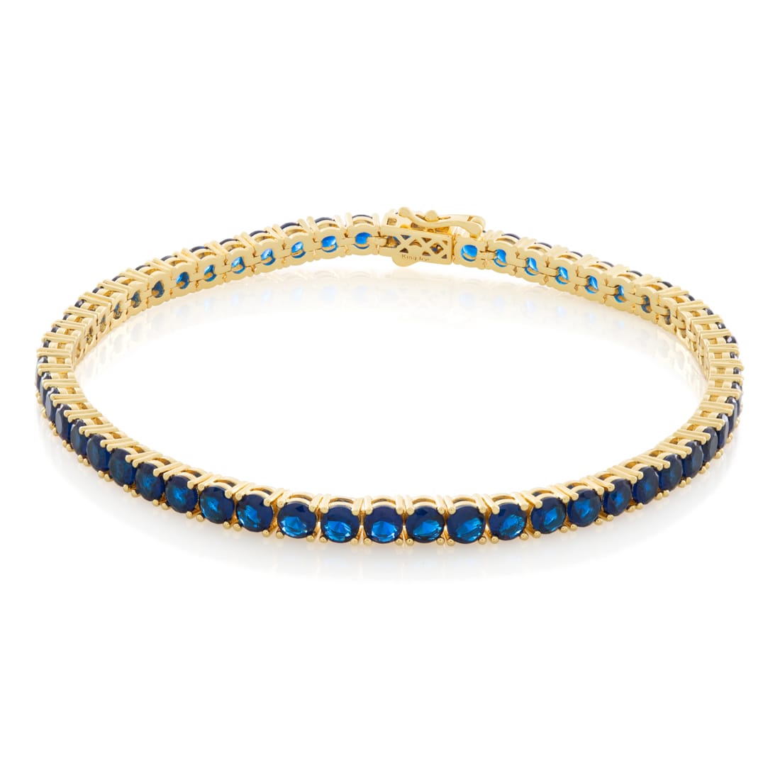 4mm Sapphire Tennis Bracelet  in  by King Ice