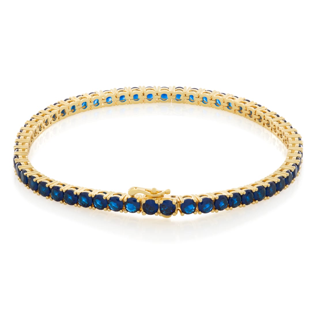 4mm Sapphire Tennis Bracelet  in  by King Ice