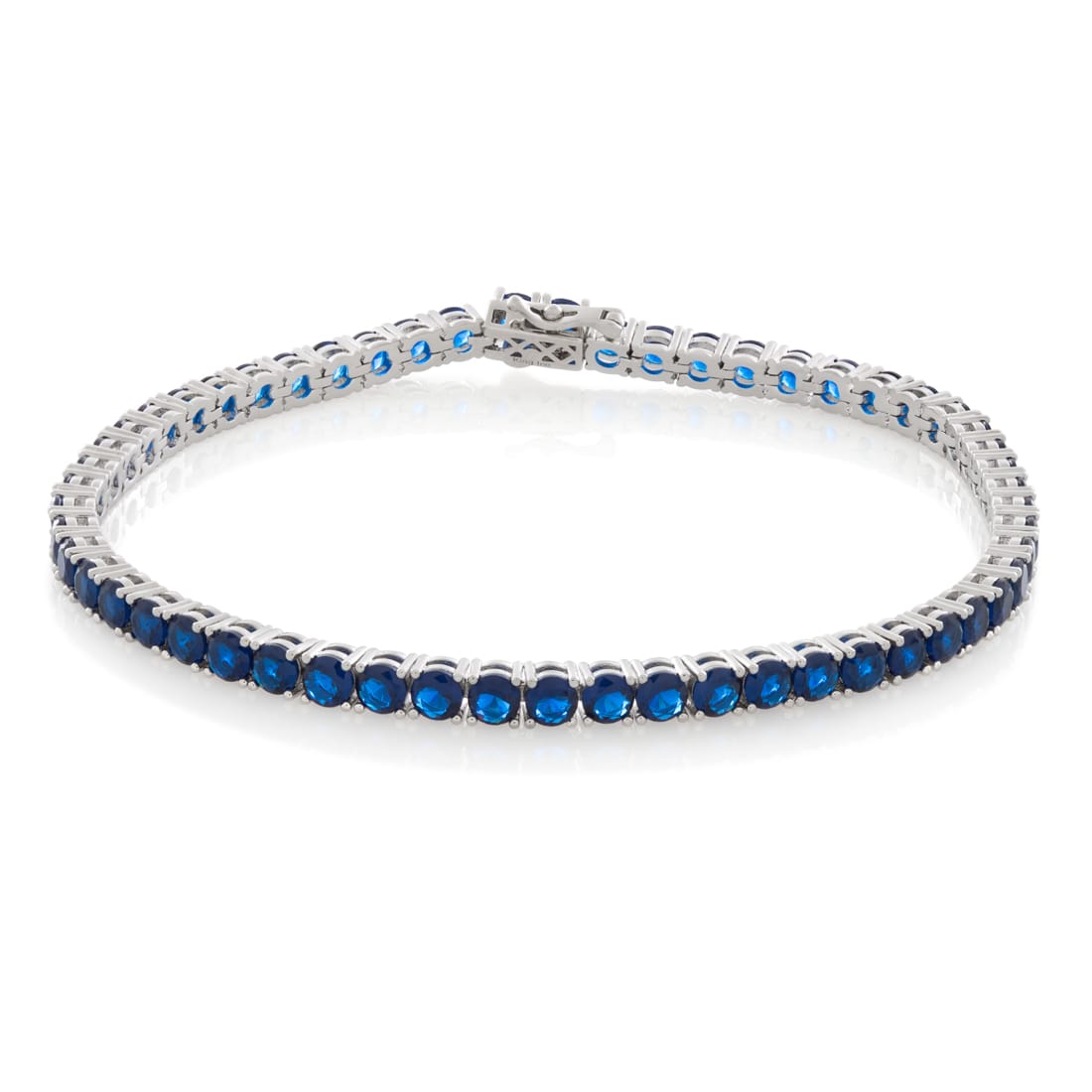 4mm Sapphire Tennis Bracelet  in  by King Ice