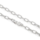 5mm Iced Cable Link Chain  in  Gold Plated / White Gold / 22" by King Ice