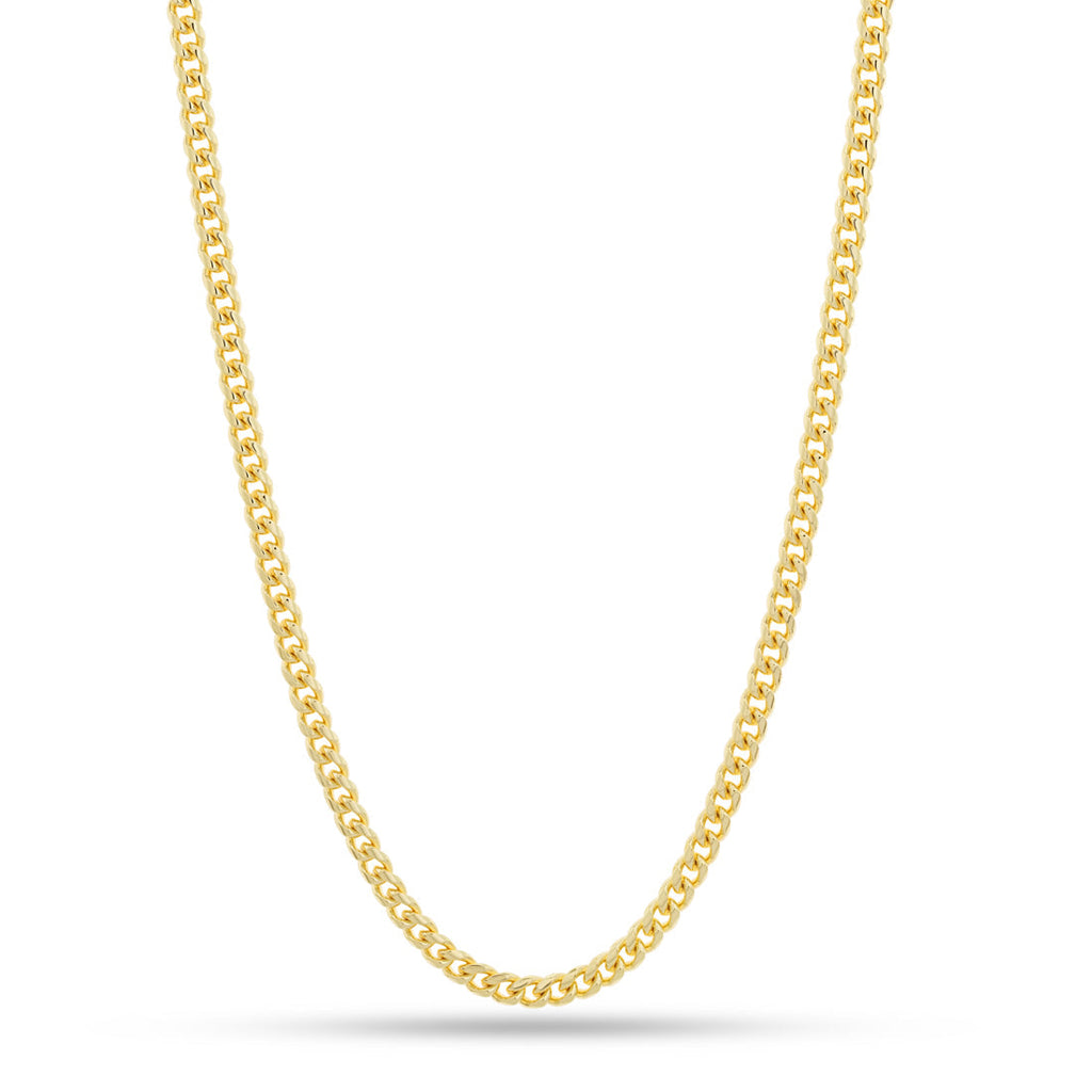 Gold Plated / 14K Gold / 30" 5mm Miami Cuban Link Chain