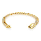 8mm Iced Diamond Cut Miami Cuban Link Bracelet  in  by King Ice