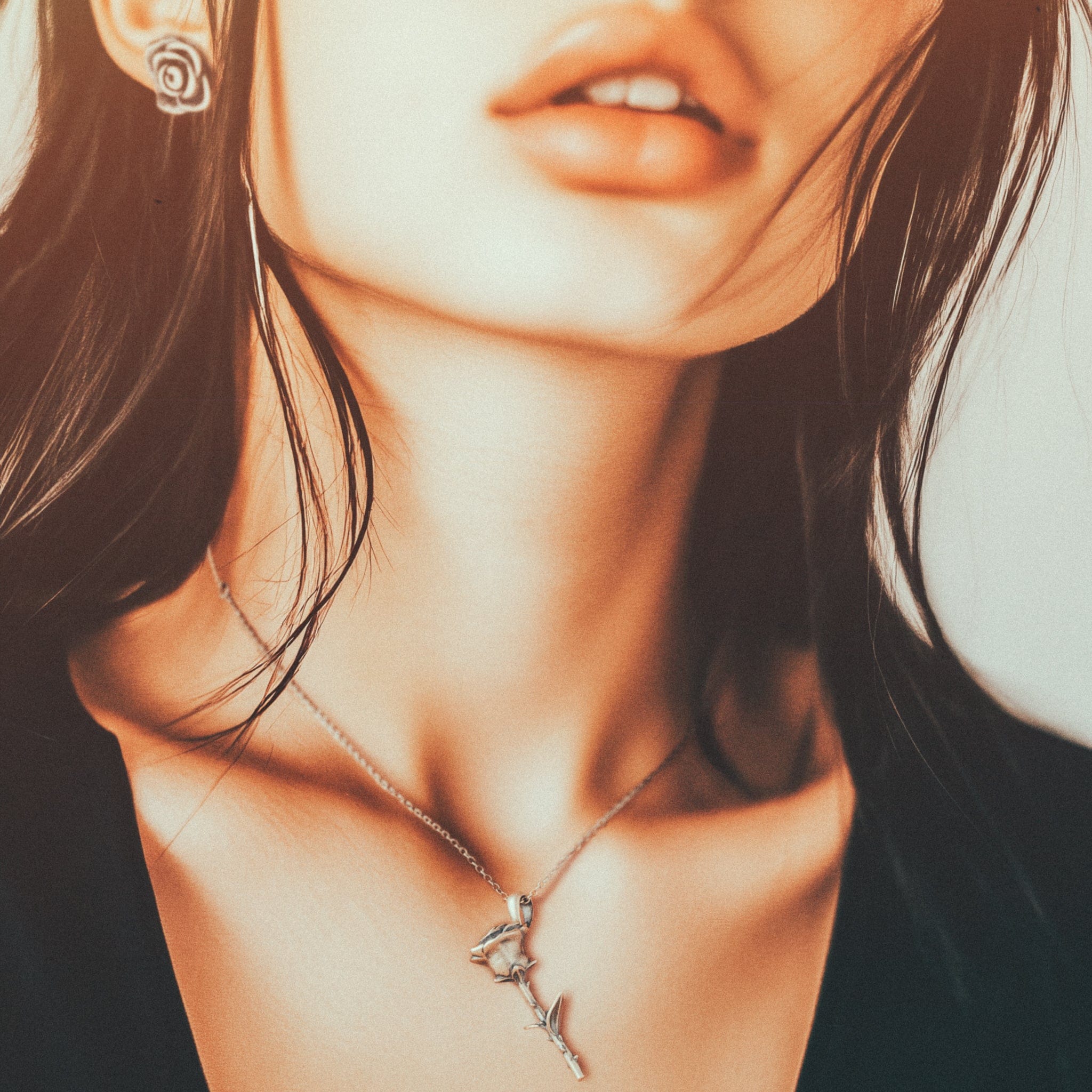King ice the rose necklace outlet