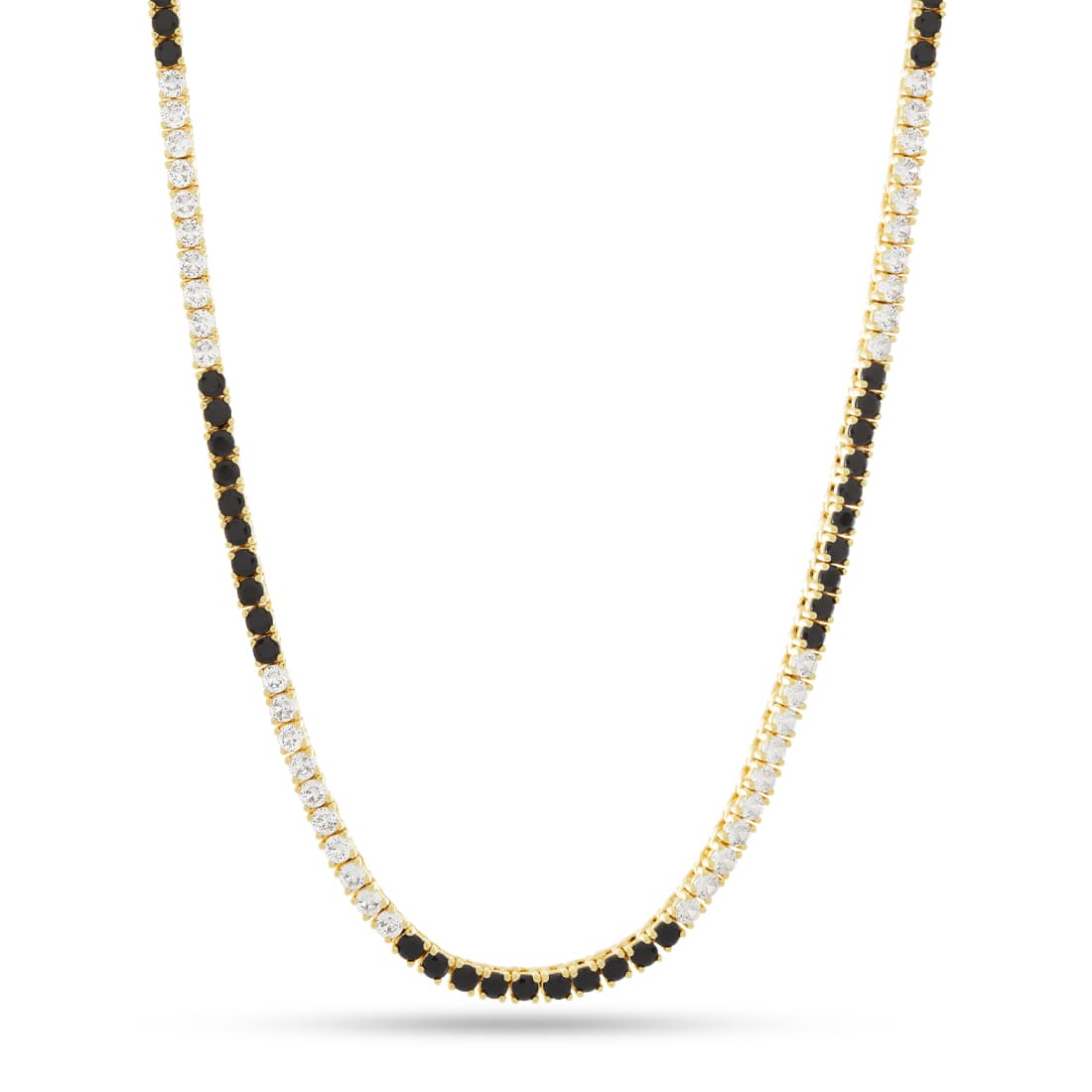 Barbie x King Ice - 3mm Forever Icon Tennis Chain  in  14K Gold / 16" by King Ice