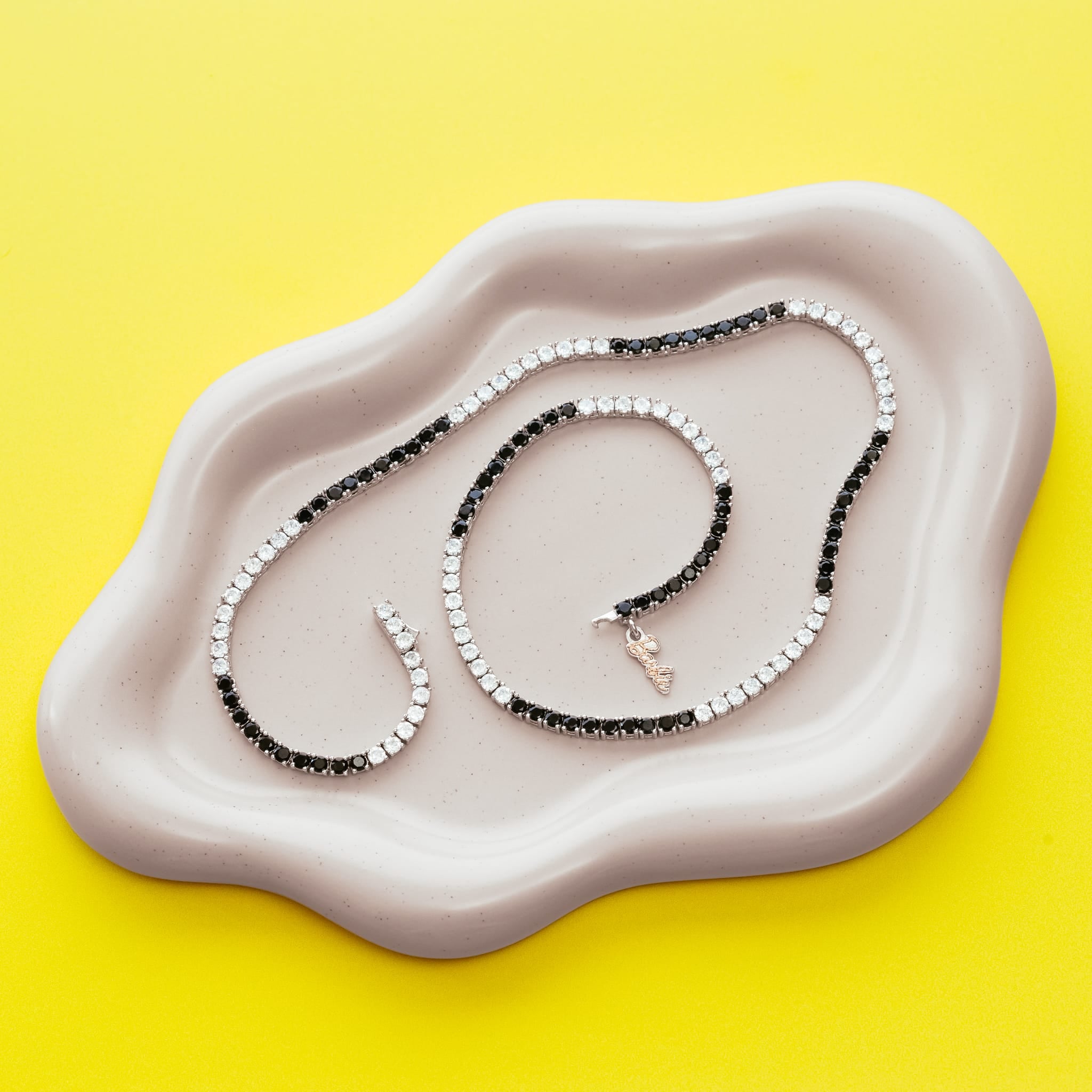 Barbie x King Ice - 3mm Forever Icon Tennis Chain  in  by King Ice