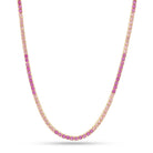 Barbie x King Ice - 3mm You Can Be Anything Tennis Chain  in  14K Gold / 16" by King Ice
