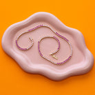 Barbie x King Ice - 3mm You Can Be Anything Tennis Chain  in  by King Ice