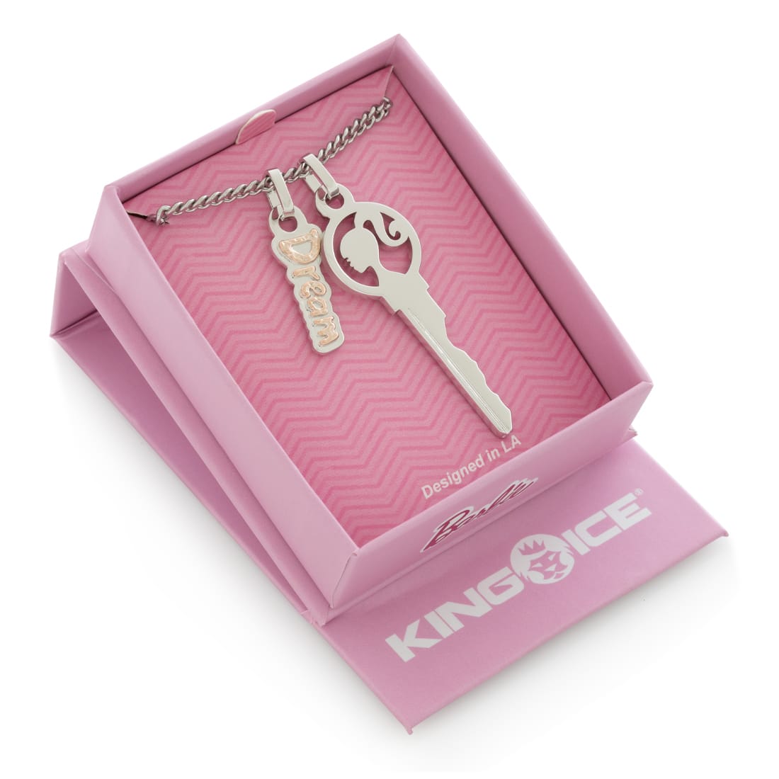 Barbie x King Ice - Dream Necklace  in  2.5" by King Ice