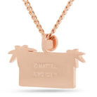 Barbie x King Ice - West Coast, Best Coast Necklace  in  2" by King Ice