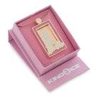 Barbie x King Ice - You Can Be Anything Portrait Necklace  in  2" by King Ice