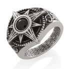 Compass Rose Ring  in  7 by King Ice