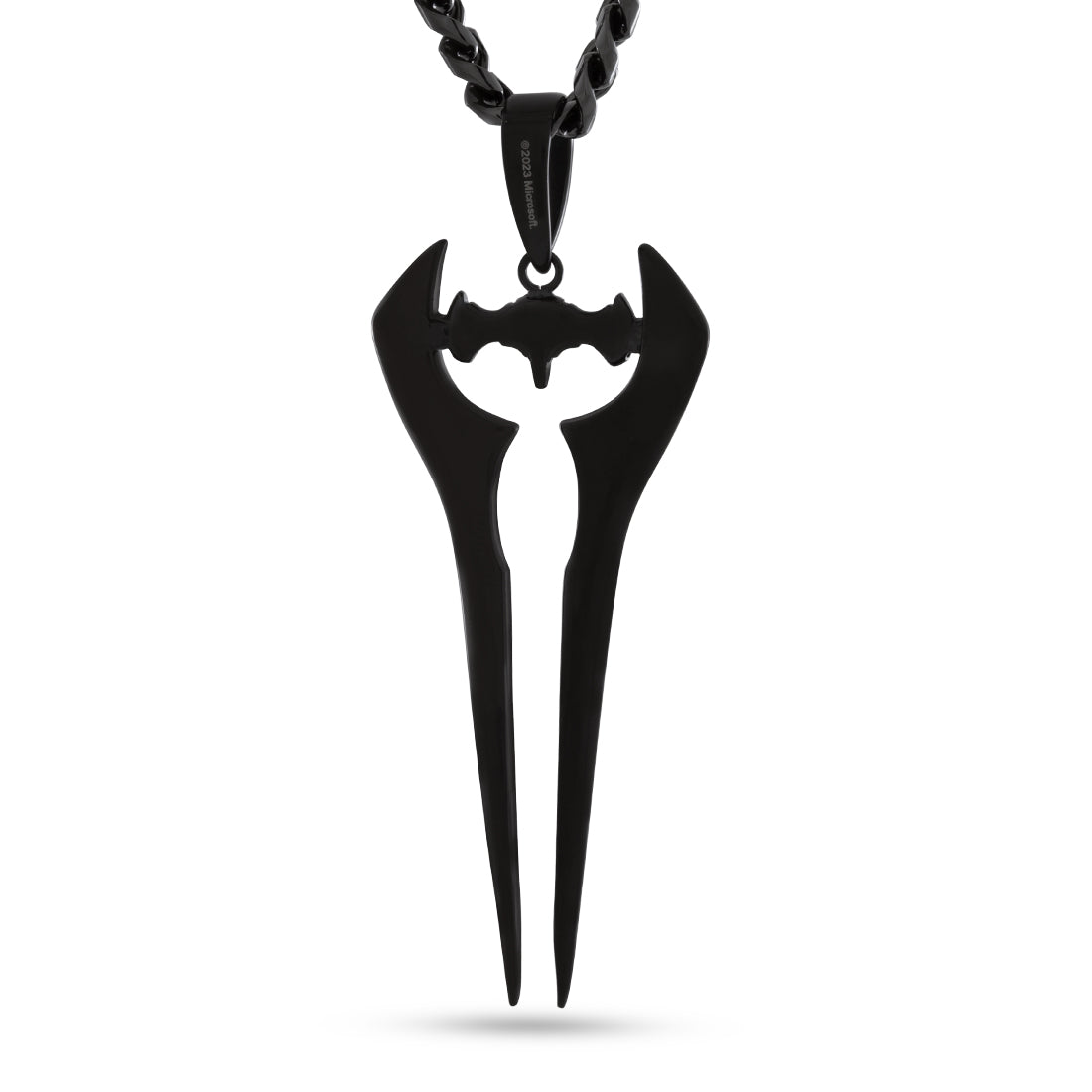 King Ice Silhouette Necklace
