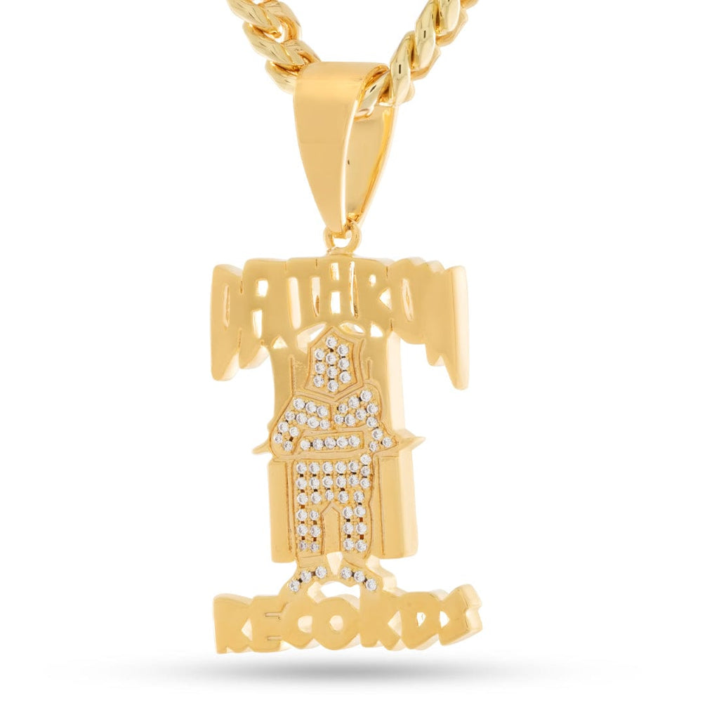 Death Row Records x King Ice - Original Logo Necklace  in  Mens Necklaces