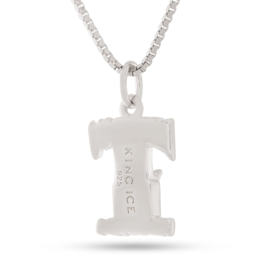 Death Row Records x King Ice - Sterling Silver Flyweight Logo Necklace  in  Mens