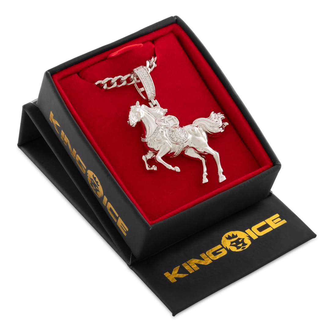 Horse Necklace  in  by King Ice