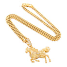 Horse Necklace  in  by King Ice