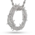 Iced Crown of Thorns Necklace  in  by King Ice