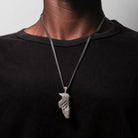 Iced Striker Cleat Necklace  in  by King Ice
