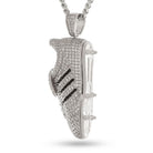 Iced Striker Cleat Necklace  in  by King Ice