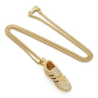 Iced Striker Cleat Necklace  in  by King Ice