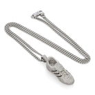 Iced Striker Cleat Necklace  in  by King Ice