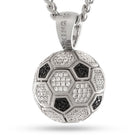 Iced World Match Ball Necklace  in  by King Ice