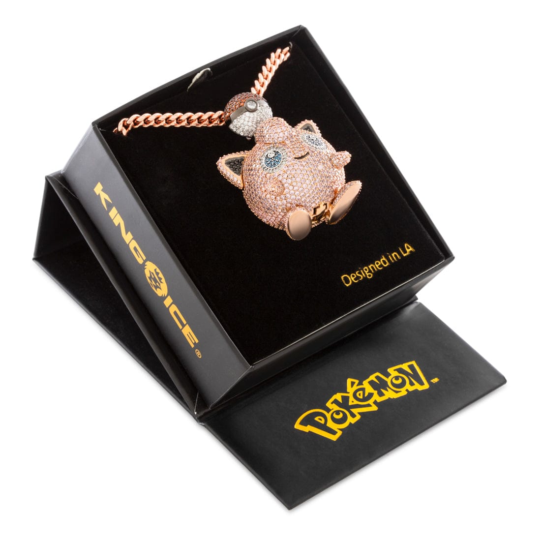 King Ice | Pokémon - Jigglypuff Necklace  in  2" by King Ice