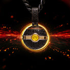 King Ice | Pokémon - Luxury Ball Necklace  in  Black Gold / 1.1" by King Ice