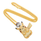 King Ice | Pokémon - Partner Pikachu Necklace  in  2.3" by King Ice