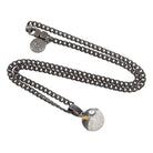 King Ice | Pokémon - Ultra Ball Necklace  in  Black Gold / 1.1" by King Ice