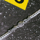 Liquid Death x King Ice - 8mm Skull Chain  in  White Gold / 20" by King Ice