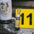 Liquid Death x King Ice - Still Water Can Necklace  in  White Gold / 2.6" by King Ice