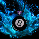 Magic 8 Ball x King Ice - Magic 8 Ball Necklace  in  by King Ice