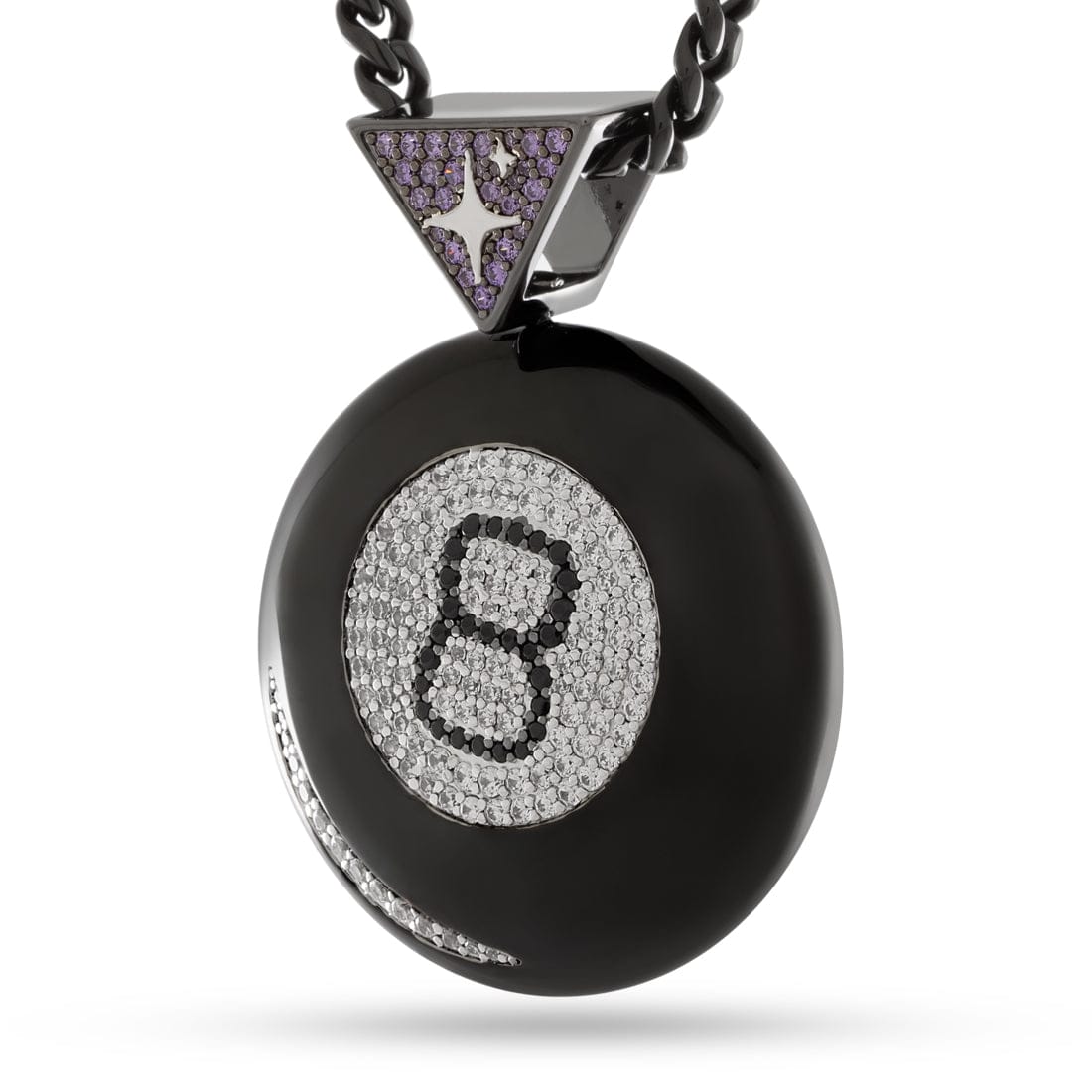 Magic 8 Ball x King Ice - Magic 8 Ball Necklace  in  by King Ice