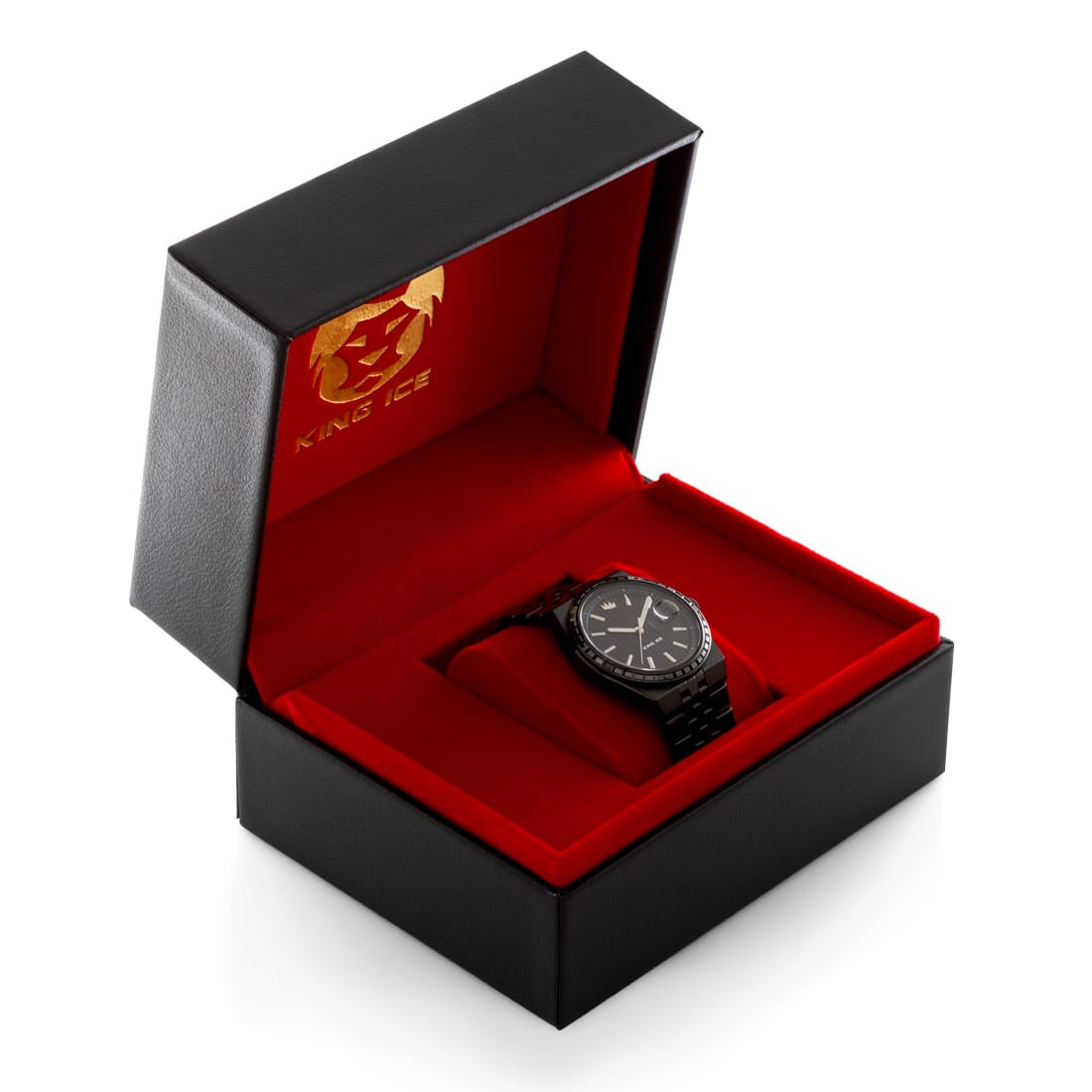 Melrose Watch: Black Case / Black Dial  in  by King Ice